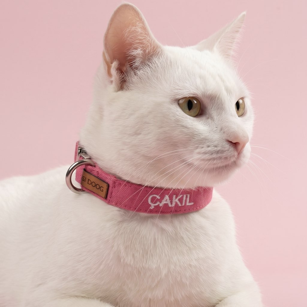 isimli kedi tasması