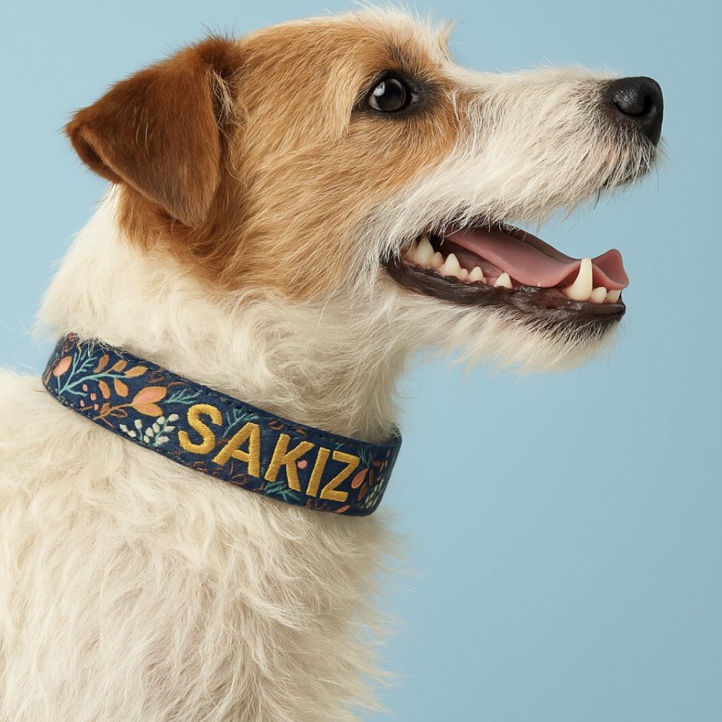 isimli köpek tasması