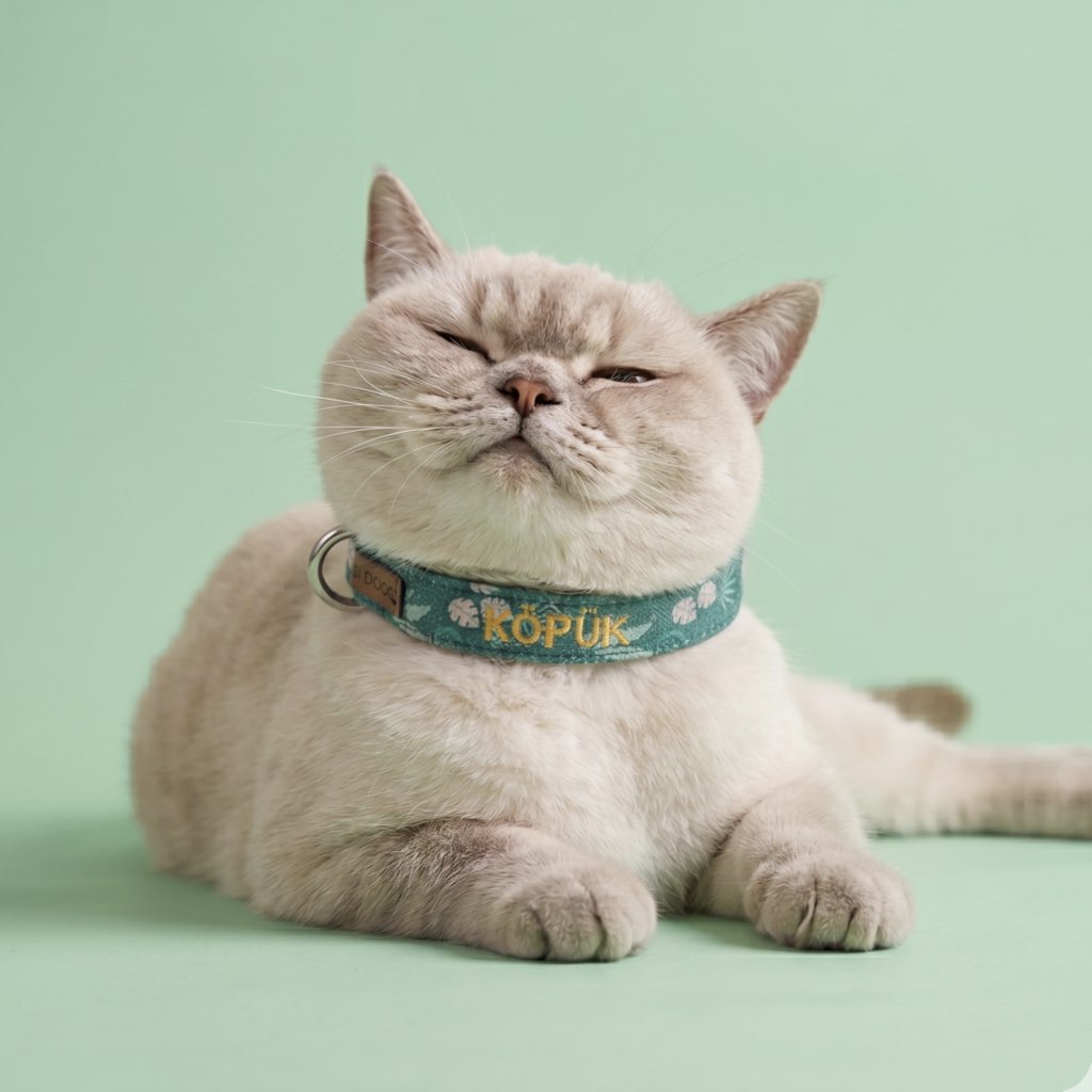 isimli kedi tasması