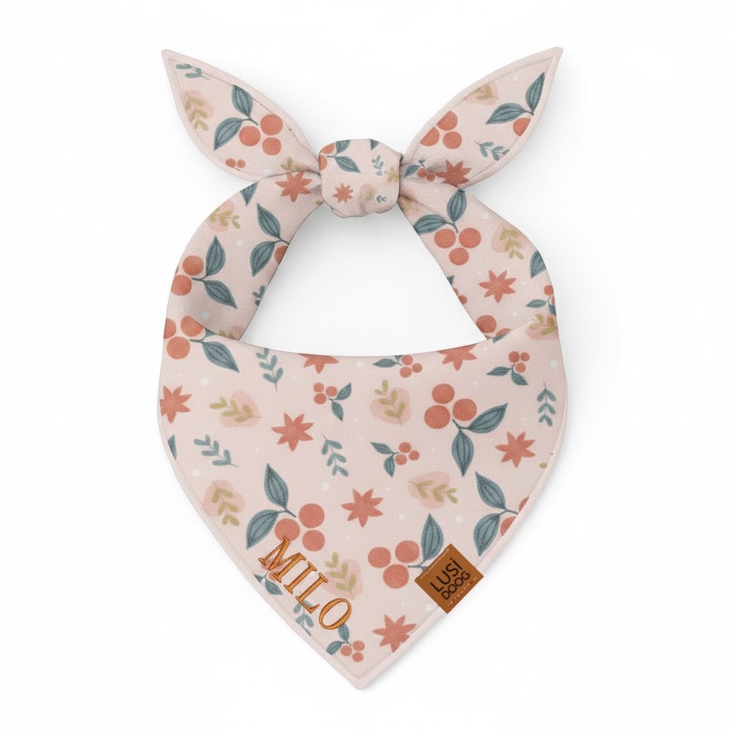 isimli köpek bandana