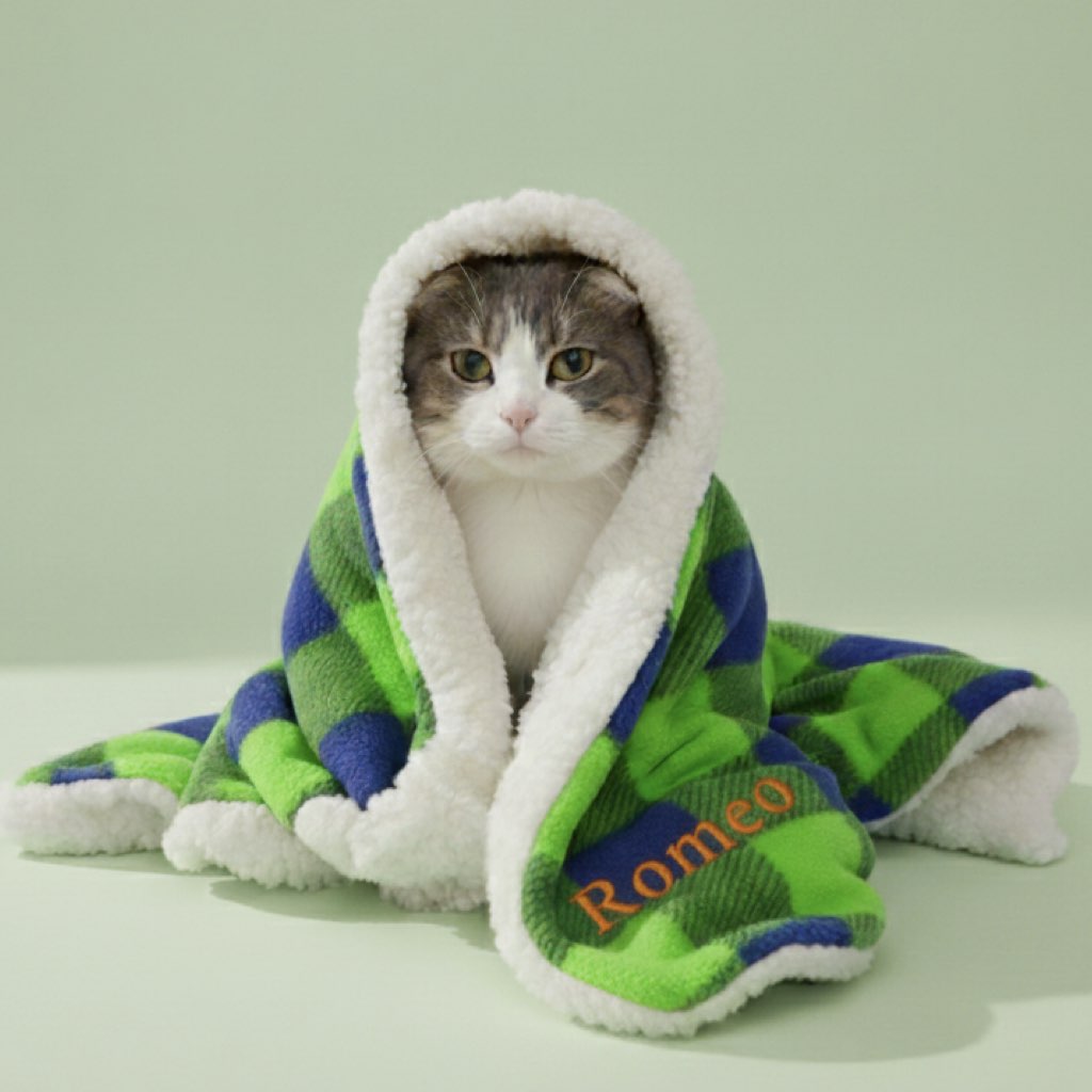 kedi köpek battaniyesi