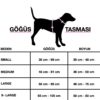 köpek göğüs tasması beden tablosu